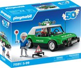 PLAYMOBIL Action Heroes - 50 Year Anniversary Klassieke Politie auto - 71591