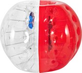 Bumperball Klassiek - 150cm - Rood - TPU Materiaal - Bubble Voetbal Opblaasbaar
