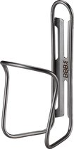 BBB Cycling SteelCage - Porte-bidon en acier inoxydable - 30 mm - Plusieurs options de montage - Vélo de route, gravier et VTT - Argent - BBC-51