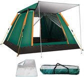 Camping Tent - Waterbestendig - 4 Persoon - Groen