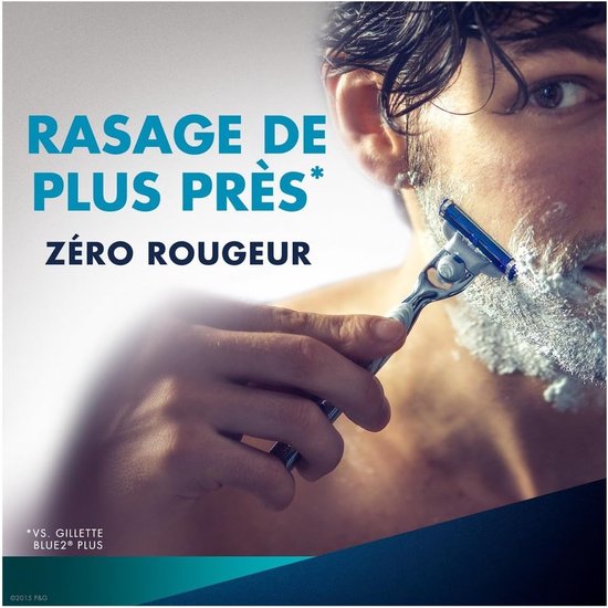 Gillette Mach3 Scheermesjes Voor Mannen, 6 Navulmesjes