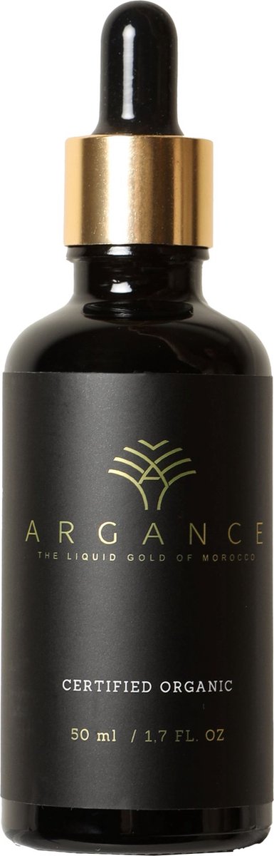 Argance - Pure Argan Olie | Geschikt voor haar, huid, gezicht en nagels | 100% Koud geperst en onbewerkt | Marokkaanse Argan Olie |