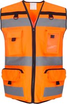 Yoko Hi-Vis toolvest XL Oranje