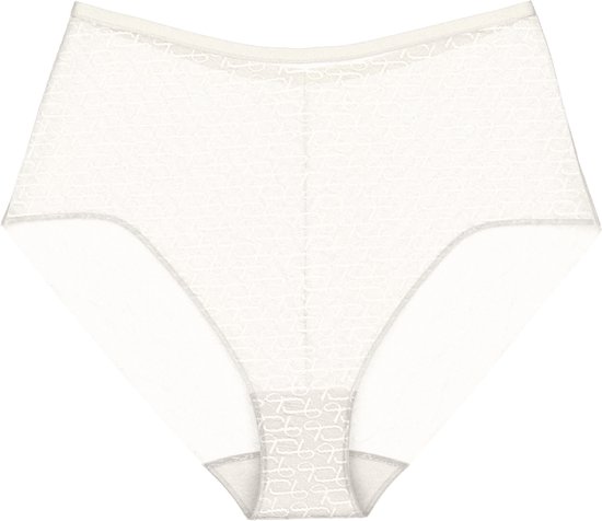 Slip Femme Triumph Signature Sheer Maxi EX ECRU BLANC Taille