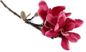 Kunstbloem - Magnolia Chayca S - fuchsia - Lengte 8cm / B8- Hoogte 62CM