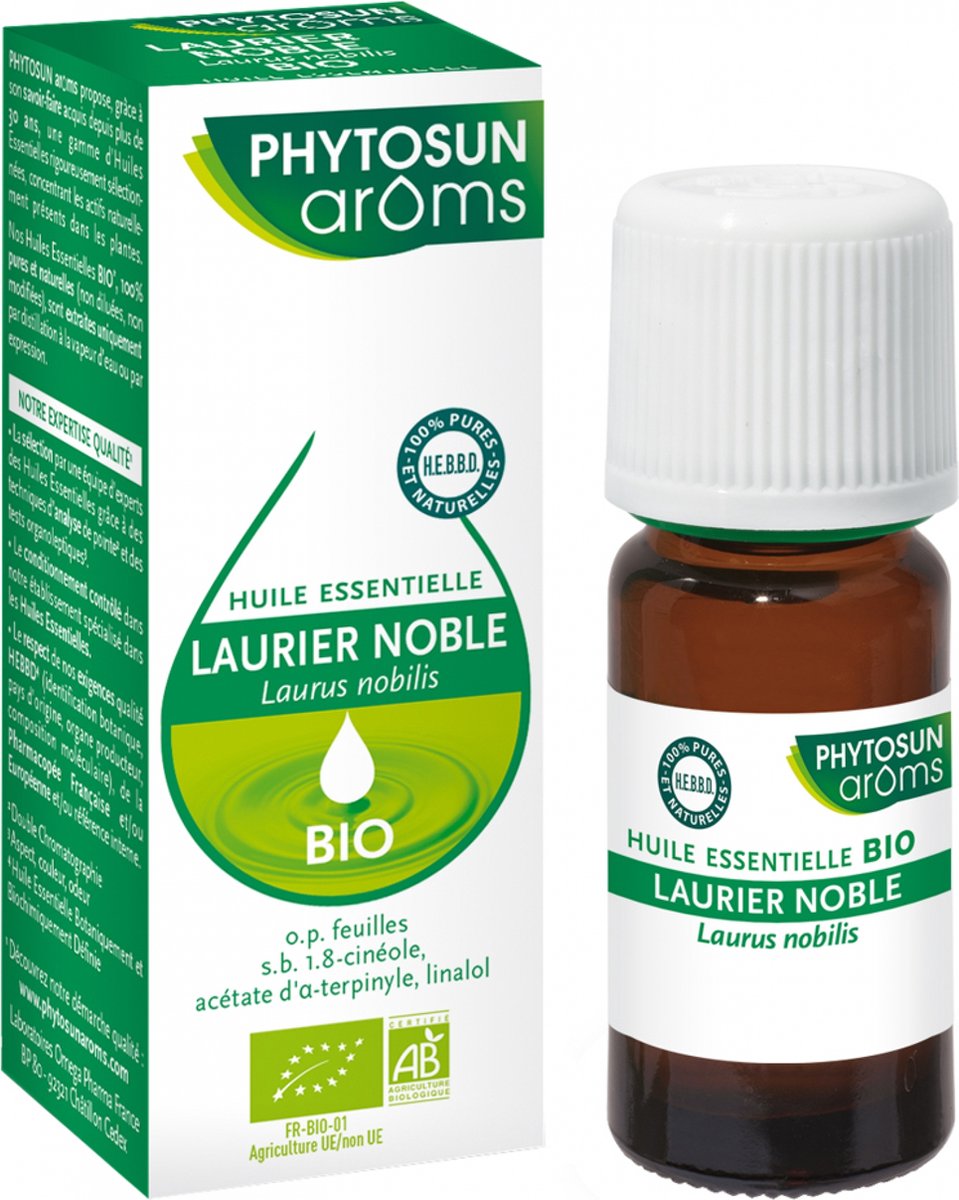 Goedkoopste Phytosun Arôms Etherische Olie van de Edele Laurier (Laurus Nobilis) Biologisch 5 ml