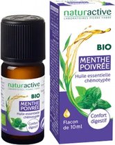 Naturactive Etherische Olie van Pepermunt (Mentha x Piperita L) Biologisch 10 ml