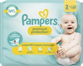 Pampers Premium Protection 30 Luiers Maat 2 (4-8 kg)