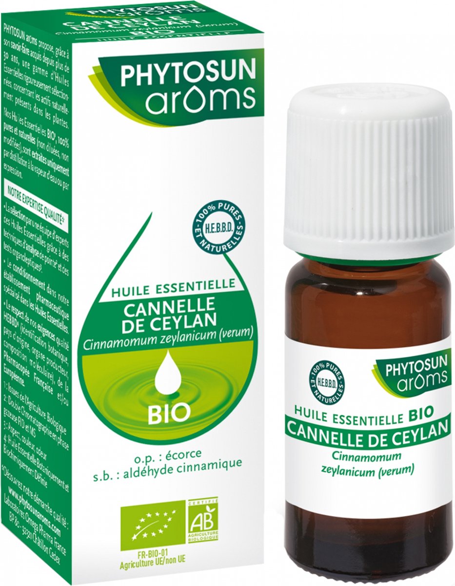 Goedkoopste Phytosun Arôms Ceylon Kaneel Etherische Olie (Cinnanomum Zeylinacum (venum)) Organisch 5 ml