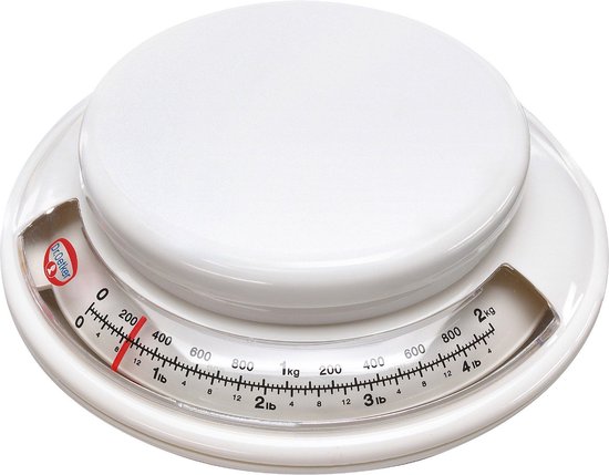 Dr. Oetker Analoge kookweegschaal baking scales - diameter 17cm
