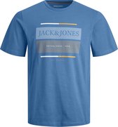 T-shirt Homme JACK&JONES JJCYRUS TEE SS CREW NECK - Taille L