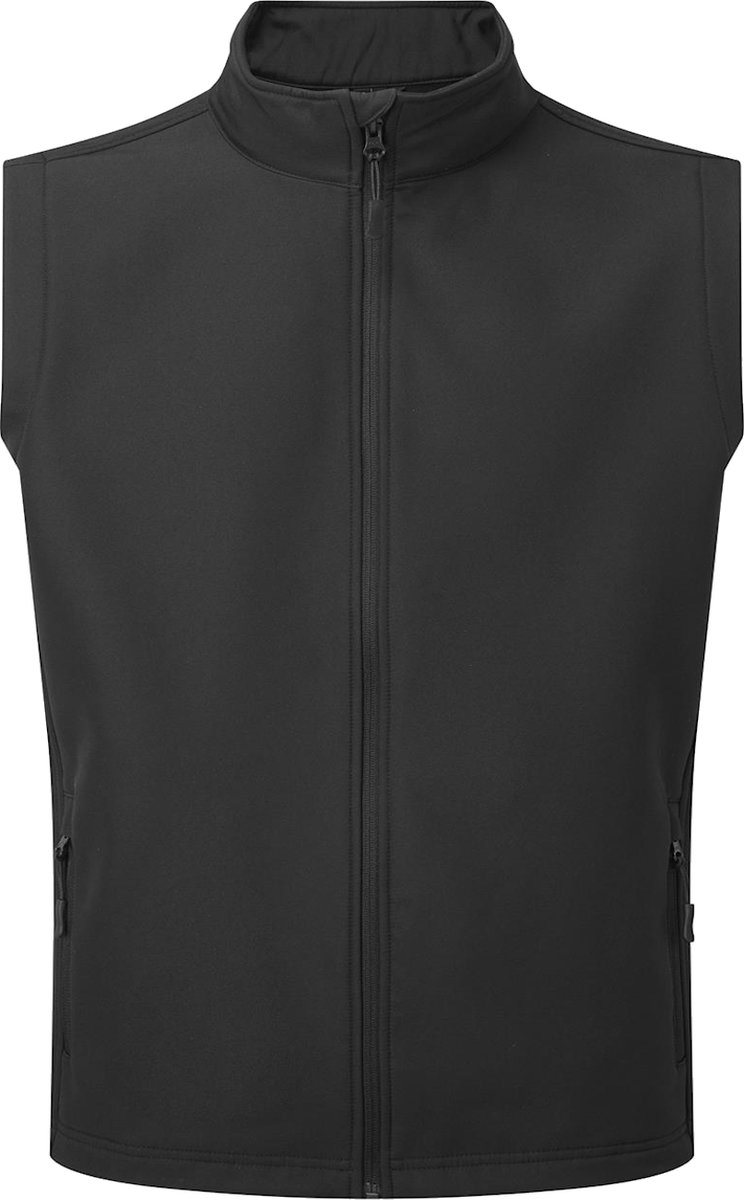 Sara4you Contrast Softshell vest Bodywarmer 14-814 - Man, Zwart, XL