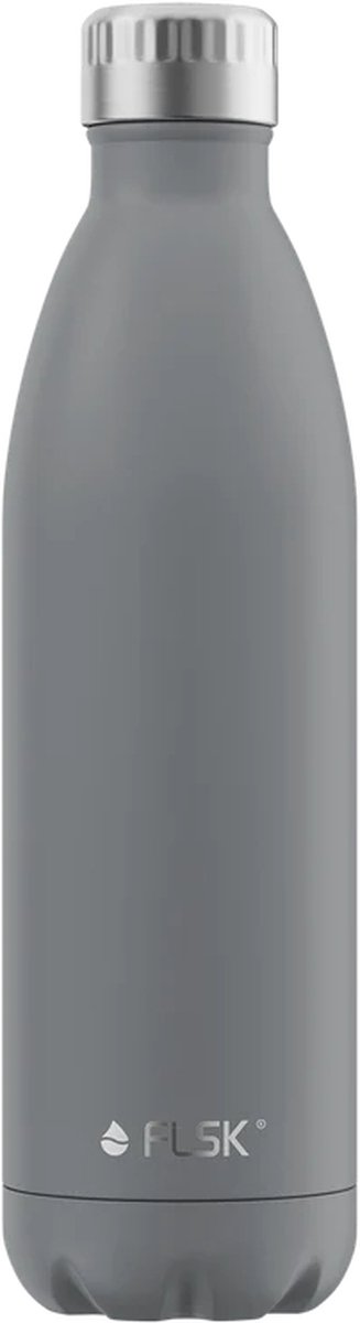 FLSK BOTTLE Thermos Drinkfles - Vaatwasmachinebestendig - 1000 ml - Steenkleurig