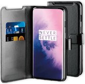 BeHello OnePlus 7 Hoesje - Gel Wallet Case Met Ruimte Voor 3 Pasjes Zwart