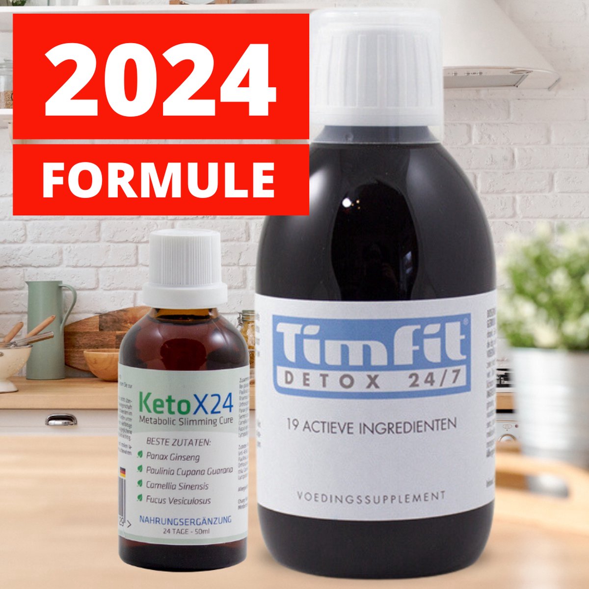 Goedkoopste Afvallen en Detoxen met KetoX24 | Detoxkuur en Afslankkuur in één! | Natuurlijke ingrediënten om af te vallen | 5 kilo kwijt met KetoX24