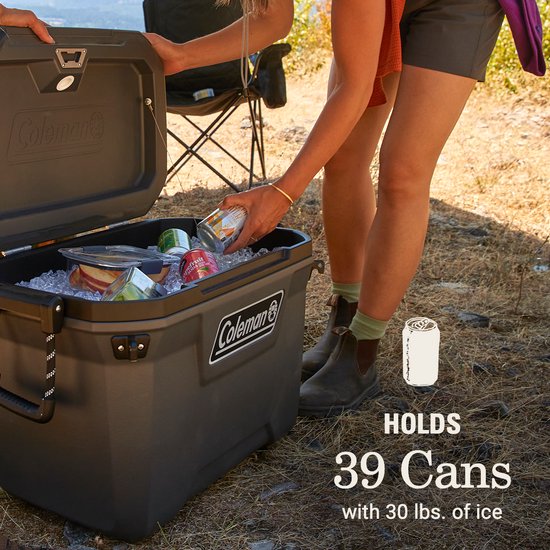 Coleman 55QT Convoy Cooler - 53 liter koelbox – 4 dagen ijs