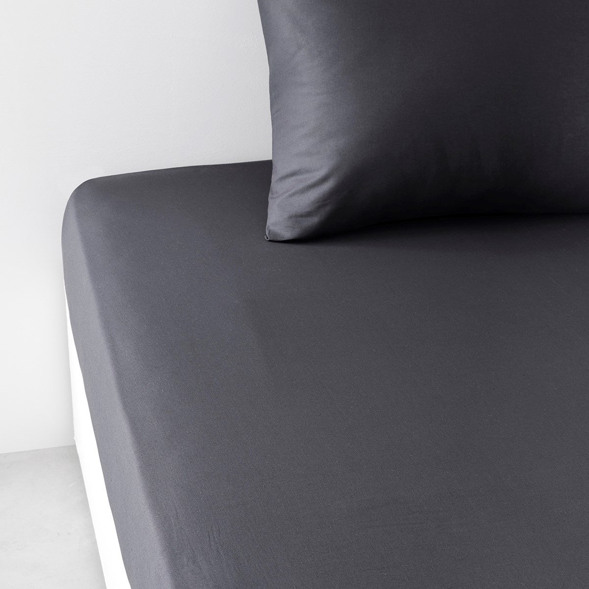 Verstelbaar onderlaken TODAY Essential Zwart 140 x 200 cm