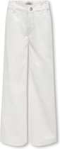 Kids Only Jeans Kogcomet Life Wide Dnm Guo020 Noos 15313135 White Dames Maat - W164