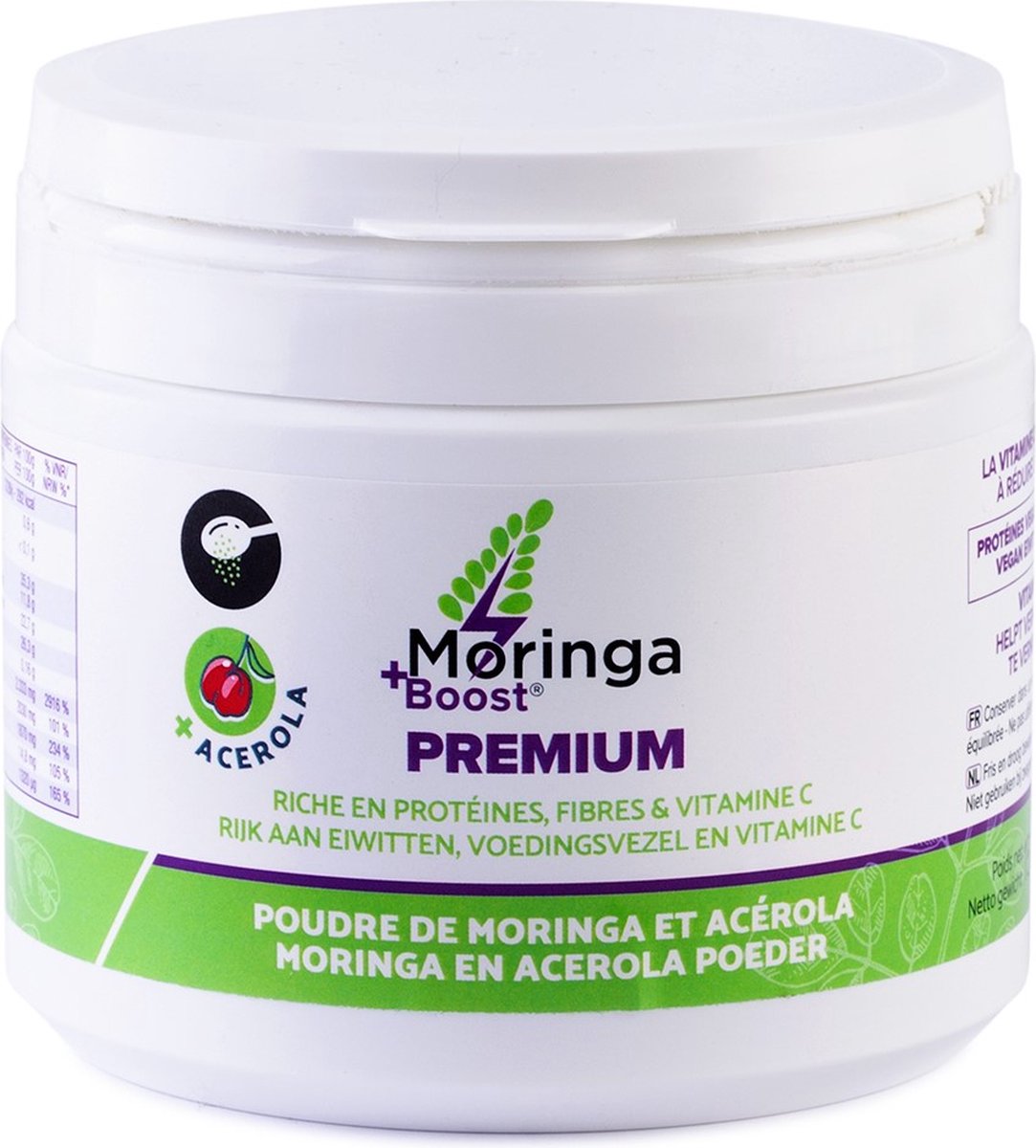 Goedkoopste Moringa Boost Moringa & Acerola PREMIUM Poeder
