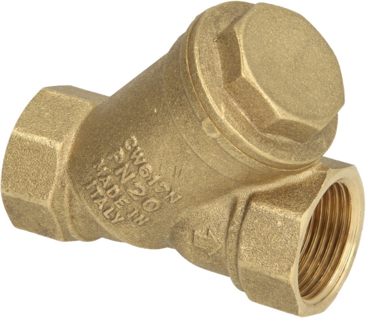 Messing vuilvanger 1/2″ DN15