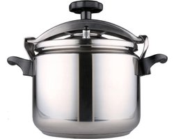 Bavary Snelkookpan - 8 Liter - Aluminium - Geschikt voor Inductie - Ø 24 cm