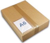 Transparante zelfklevende documentenhoesjes A6- Packing List enveloppen - Paklijstenvelop - 'Packing list' C6 16,5 x12,2 cm 250 stuks