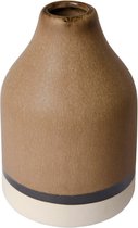 Home Delight - Vase 'Savi' (15,5 cm de haut, marron)