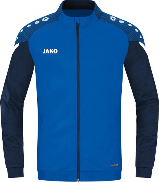 Jako - Polyester Jacket Performance - Blauw Trainingsjack-4XL