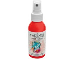 Cadence Fashion Spray Fabric Paint 100 ml Scarlet Red