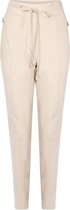 Zoso Broek Victoria Travel Trouser With Zipper 241 0007 Sand Dames Maat - XS