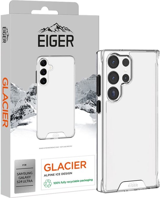 Eiger Glacier case Samsung Galaxy S24 Ultra - transparant