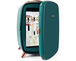 Skincare Beauty Fridge – Mini Koelkast – Minibar – 6 Liter – Slaapkamer – Stijlvol – Mint