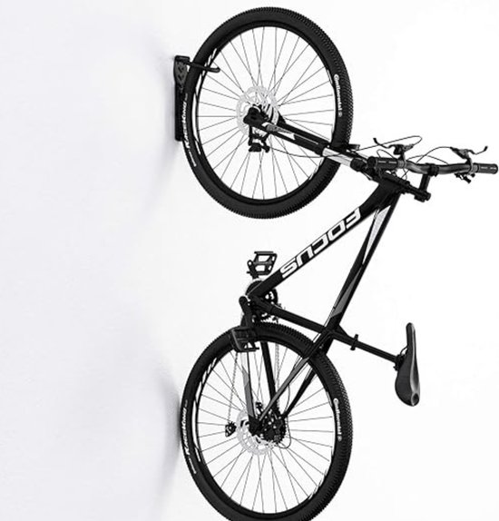 Fiets Ophangsysteem - Fietshaak - Muurbeugel - Ophangbeugel - Fietsbeugel - Fietsenrek - Inclusief Montagemateriaal - Inklapbare Haak van Encasa — afbeelding 3