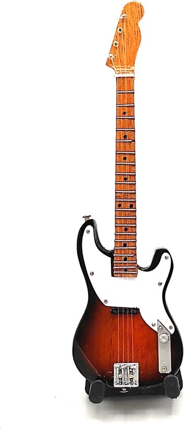 miniatuur gitaar Sting 15cm Miniture- Guitar-Mini -Guitar- Collectables-decoratie -gitaar-Gift--Kado- miniatuur- instrument-Cadeau-verjaardag