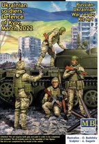 1:35 Master Box 35223 Defence of Kyiv - March 2022 - Kit no. 1 Plastic Modelbouwpakket