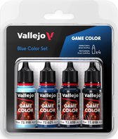 Vallejo 72376 Game Color - Blue Color Set - Acryl Set Verf set