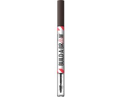 Maybelline - Build-a-Brow - Wenkbrauwpotlood/-gel - voor elk type wenkbrauw - creëert natuurlijke, vollere wenkbrauwen in slechts 2 stappen - Ash Brown