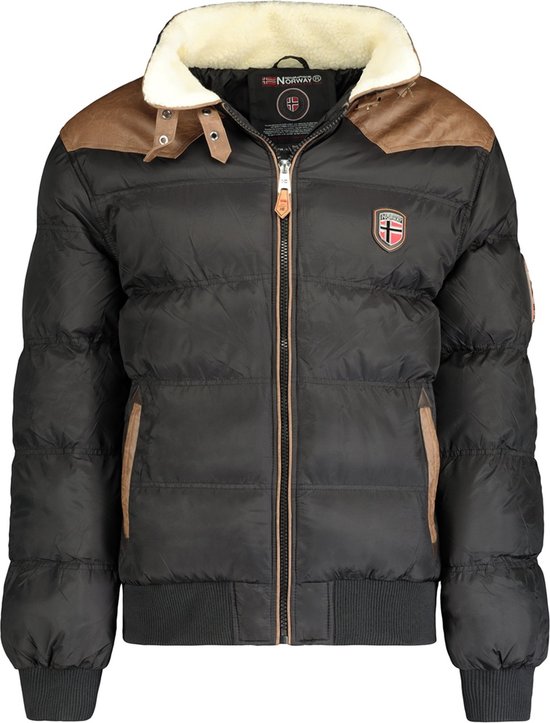 Geographical Norway Softshell Jas Heren Zwart Tanada