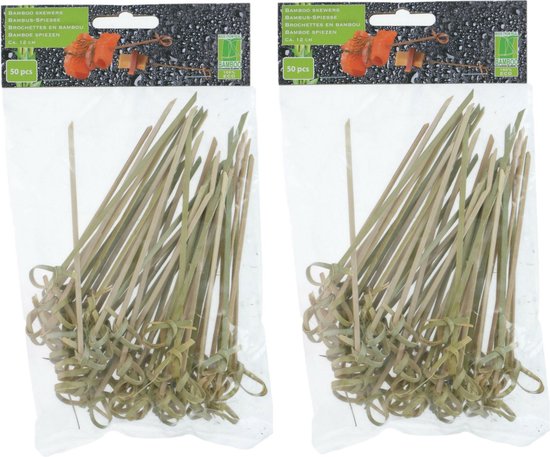 Bamboe golfprikkers 12 cm 31027