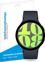 Telefoonglaasje Screenprotectors - Geschikt voor Samsung Galaxy Watch6 44mm - PMMA - (Dun/Flexibel) Plexiglas Screenprotector - Geschikt voor Samsung Galaxy Watch6 44mm - Beschermglas - Smartwatch
