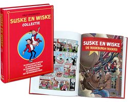 SUSKE EN WISKE VERZAMELALBUM 83. Jaarboek nr 83: 5 complete stripverhalen, ingebonden in luxe band. De Geplaagde Plantijn, De Harteloze Hein, De Rookburgh Rookies, De Zorgzoekers, Het Betoverende Boek. Collectie Lecturama.