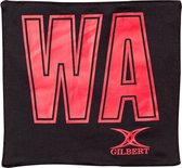 Gilbert Netball Patch Pro Bibs - One Size - Zwart / Rood