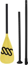 SEB PADDLE 3 Alu Yellow - Black | SUP Peddel - Verstelbare roeispaan - Verstelbaar - Sup Board Paddle