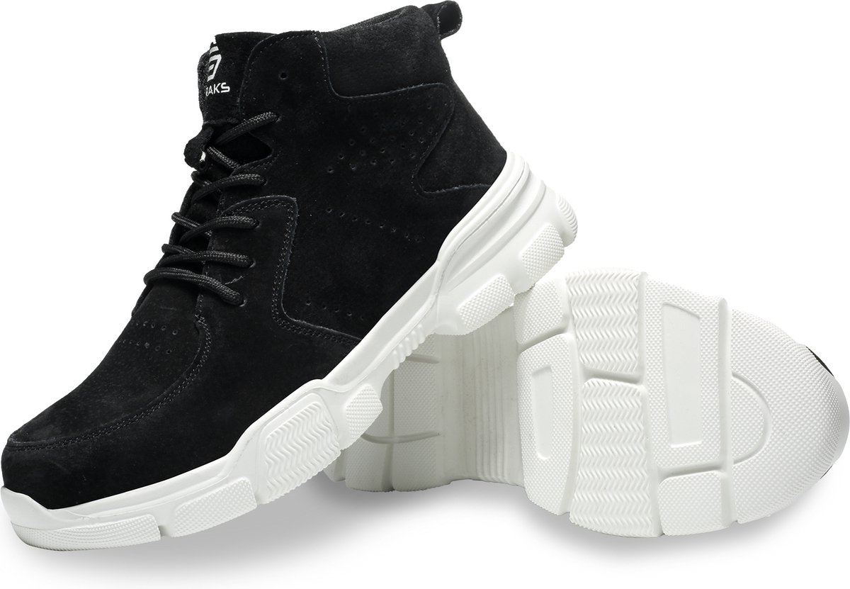 Shraks Stride Veiligheidsschoenen - Werkschoenen voor Dames en Heren - Stalen Neus - Sneaker - Ademend en licht design - Maat 46
