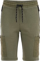 WE Fashion Jongens sweatshort met cargozakken