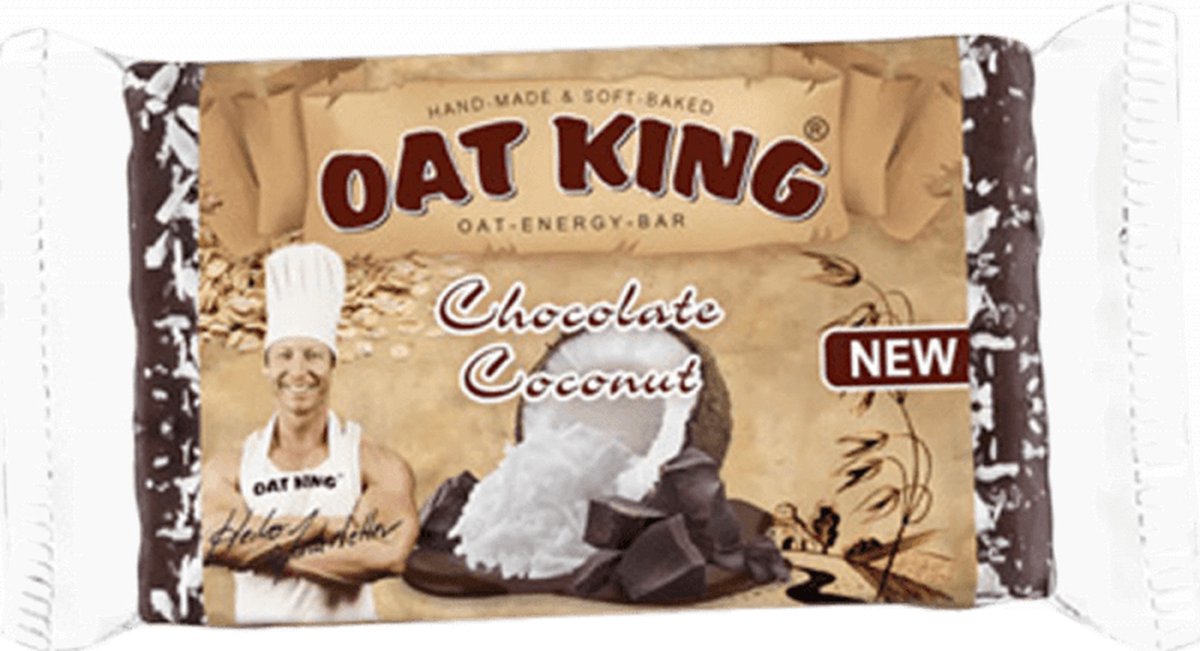 LSP Oat King Energy Bar (10x90g) Chocolate Coconut - Repen - Energie repen