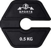 Add On Flex Micro Plates 0.5 Kg - Functional plate - Fractional Plate - Bumper Plate - Halterschijven - Dumbell Micro plates