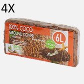 Kokos bodembedekker - 24liter - Vermindert de groei van onkruid - Binnen & Buiten