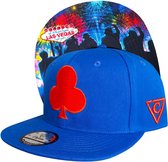 Capiche® Snapback – Fireworks – Blauw – Pet Heren – Sportcap – Baseball Cap – Blauwe Pet