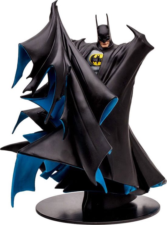 Foto: Mcfarlane toys dc direct action batman door todd 30 cm figuur zwart